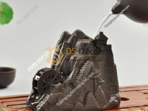 Tượng núi đá bánh xe nước DTT03