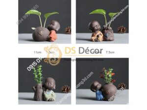 Tượng nhà sư nhỏ dễ thương DTT04-01