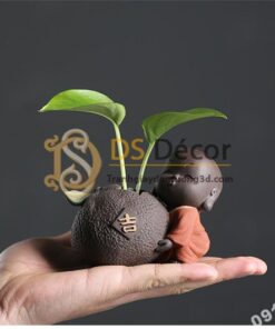Tượng nhà sư nhỏ dễ thương DTT04-04