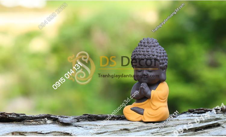 Tượng phật tổ như lai nhỏ DTT09 kiểu chắp tay
