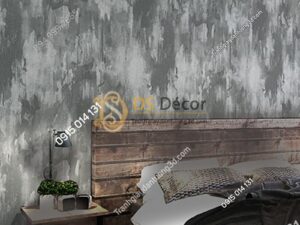 Giấy dán tường giả xi măng hoài cổ 3D220