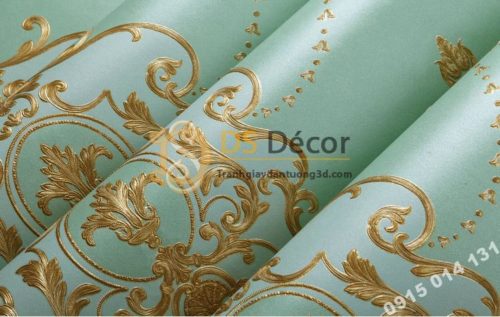 Be-mat-Giay-dan-tuong-hoa-tiet-canh-buom-co-dien-3D227-mau-xanh