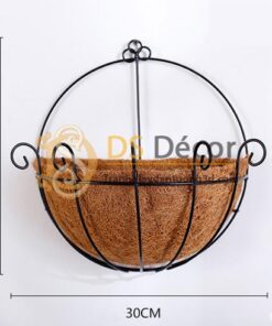 Kích thước Lẵng hoa rơm trang trí quán cafe trà sữa DC04 - 01