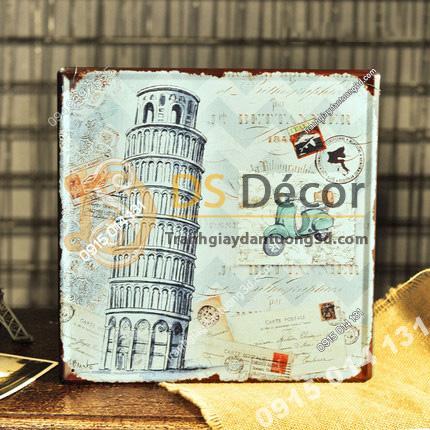 Tranh-sat-tro-tuong-trang-tri-quan-cafe-DC05-thap-nghieng