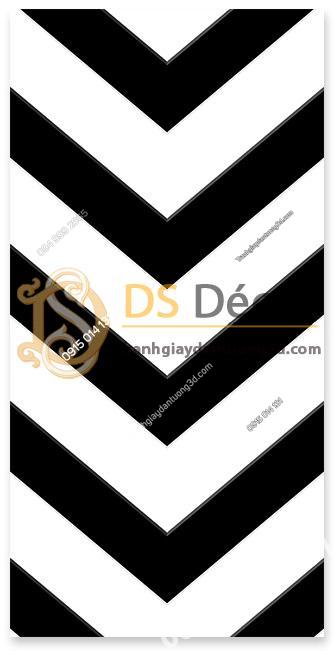 Be mat Giay dan tuong trang den luon song 3D246