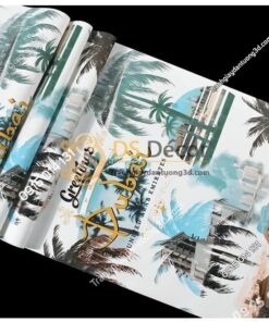 Bề mặt Giấy dán tường họa tiết Dubai sa mạc 3D260