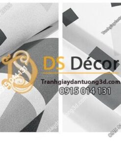Bề mặt Giấy dán tường ô vuông lộn xộn hiện đại 3D280
