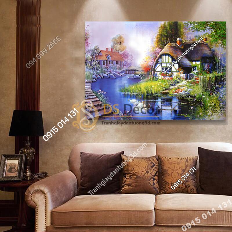 Tranh treo tường phong cảnh Mẫu D