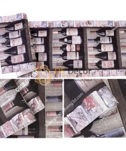 Bề mặt Giấy dán tường giả hầm rượu tây 3D310