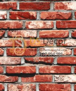 Giấy dán tường Hàn Quốc NATURAL tường gạch 87033-3