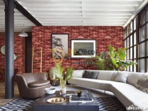 Giấy dán tường Hàn Quốc NATURAL tường gạch 87033-5 Brick