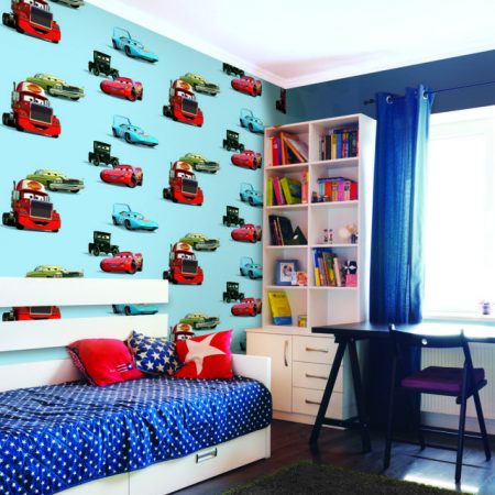 Giấy dán tường Hàn Quốc trẻ em Dream World D5019-1 phòng bé trai