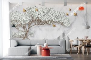 Tranh dán tường 5D hiện đại 30102