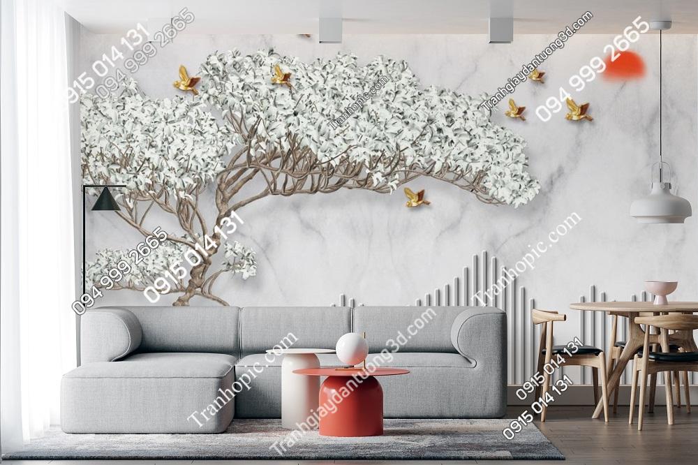 Tranh dán tường 5D hiện đại 30102