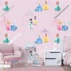 Giấy dán tường công chúa cho phòng bé gái XAVIA-3930-1