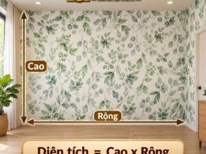 Cách tính diện tích tường