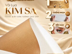 Chất liệu vải dán tường