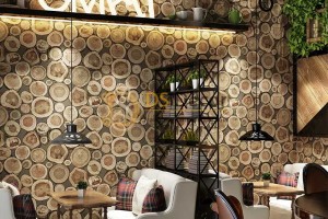 Giấy dán tường lát gỗ 3D042