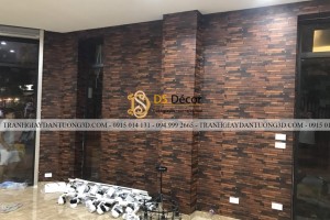 Giấy dán tường giả gỗ