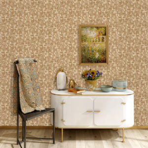 Giấy dán tường Hàn QUốc NATURE họa tiết mành cói nâu 73011-3 Giấy dán tường Hàn QUốc NATURE họa tiết mành cói nâu 73011-3