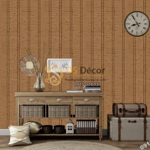 Giấy dán tường Hàn QUốc NATURE mành tre nâu 73009-3 Giấy dán tường Hàn QUốc NATURE mành tre nâu 73009-3