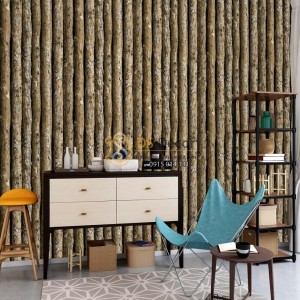 Giấy dán tường Hàn QUốc NATURE thân gỗ dọc 73014-3 Giấy dán tường Hàn QUốc NATURE thân gỗ dọc 73014-3