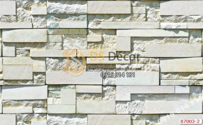 Giấy dán tường Hàn Quốc NATURAL giả đá 87003-2