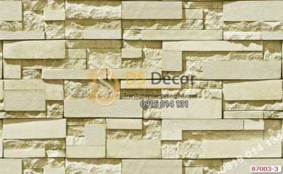 Giấy dán tường Hàn Quốc NATURAL giả đá 87003-3