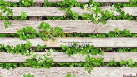 Giấy dán tường dây leo Hàn Quốc NATURAL 87020-1