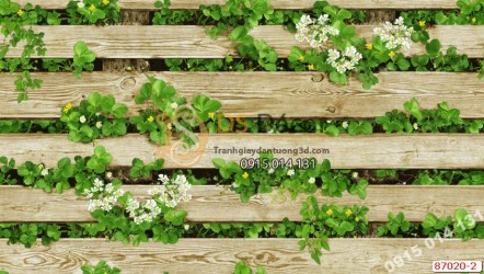 Giấy dán tường dây leo Hàn Quốc NATURAL 87020-2