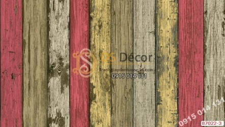 Giấy dán tường Hàn Quốc NATURAL giả gỗ 87022-3