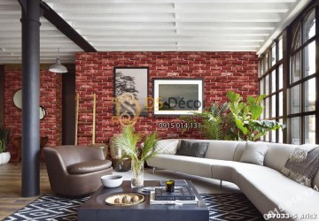 Giấy dán tường Hàn Quốc NATURAL tường gạch 87033-5 Brick Giấy dán tường Hàn Quốc NATURAL tường gạch 87033-5 Brick