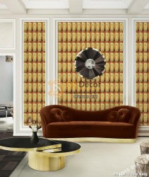Giấy dán tường Hàn Quốc thỏi vàng 88417-1 The king Giấy dán tường Hàn Quốc thỏi vàng 88417-1 The king