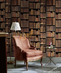 Giấy dán tường Hàn Quốc Natural kệ sách 88418-1 Harry potter Giấy dán tường Hàn Quốc Natural kệ sách 88418-1 Harry potter