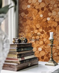 Giấy dán tường Hàn Quốc Natural đồng xu 88420-1 Coin money 2 Giấy dán tường Hàn Quốc Natural đồng xu 88420-1 Coin money 2