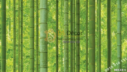Bề mặt Giấy dán tường Hàn Quốc Natural rừng tre xanh 88423-1 Sunshine bamboo Bề mặt Giấy dán tường Hàn Quốc Natural rừng tre xanh 88423-1 Sunshine bamboo