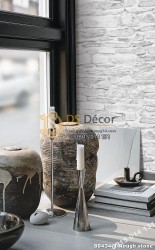 Giấy dán tường Hàn Quốc Natural giả tường đá 88434-1 Rough stone Giấy dán tường Hàn Quốc Natural giả tường đá 88434-1 Rough stone