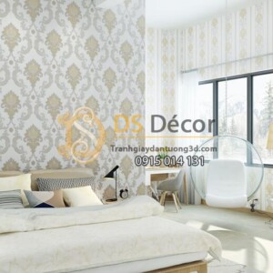 Giấy dán tường Hàn Quốc Hoa Châu Âu cổ điển ANGEL 51003-3_51008-3 Phối cảnh Giấy dán tường Hàn Quốc Hoa Châu Âu cổ điển ANGEL 51003-3_51008-3 Phối cảnh