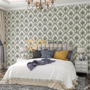 Giấy dán tường Hàn Quốc Hoa Châu Âu cổ điển ANGEL 59003-3 phối cảnh Giấy dán tường Hàn Quốc Hoa Châu Âu cổ điển ANGEL 59003-3 phối cảnh