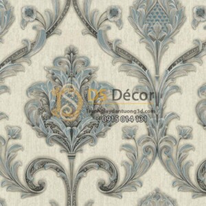 Giấy dán tường Hàn Quốc Hoa Châu Âu cổ điển ANGEL 59004-3 Giấy dán tường Hàn Quốc Hoa Châu Âu cổ điển ANGEL 59004-3
