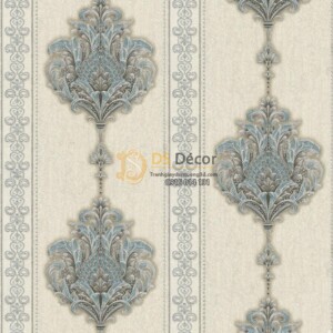 Giấy dán tường Hàn Quốc Hoa Châu Âu cổ điển ANGEL 59008-3 Giấy dán tường Hàn Quốc Hoa Châu Âu cổ điển ANGEL 59008-3