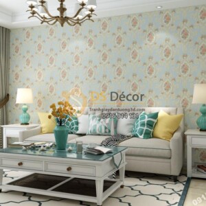 Giấy dán tường Hàn Quốc Hoa Châu Âu cổ điển ANGEL 59010-4 Phối cảnh Giấy dán tường Hàn Quốc Hoa Châu Âu cổ điển ANGEL 59010-4 Phối cảnh