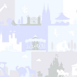 Giấy dán tường Hàn Quốc trẻ em Dream World A5097-1 Giấy dán tường Hàn Quốc trẻ em Dream World A5097-1