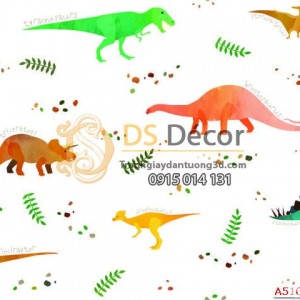 Giấy dán tường Hàn Quốc trẻ em Dream World A5109-1 Giấy dán tường Hàn Quốc trẻ em Dream World A5109-1