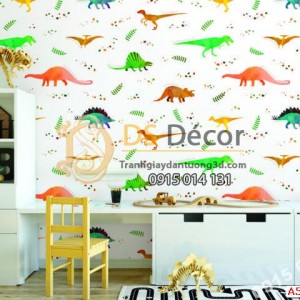 Giấy dán tường Hàn Quốc trẻ em Dream World A5109-1 dán phòng bé Giấy dán tường Hàn Quốc trẻ em Dream World A5109-1 dán phòng bé