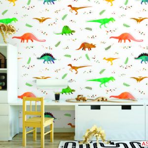 Giấy dán tường Hàn Quốc trẻ em Dream World A5109-1 dán phòng bé Giấy dán tường Hàn Quốc trẻ em Dream World A5109-1 dán phòng bé