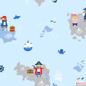 Giấy dán tường Hàn Quốc trẻ em Dream World A5112-1 Giấy dán tường Hàn Quốc trẻ em Dream World A5112-1