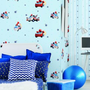 Giấy dán tường Hàn Quốc trẻ em Dream World D5045-1 phối cảnh Giấy dán tường Hàn Quốc trẻ em Dream World D5045-1 phối cảnh