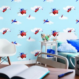 Giấy dán tường Hàn Quốc trẻ em Dream World D5070-1 phối cảnh Giấy dán tường Hàn Quốc trẻ em Dream World D5070-1 phối cảnh