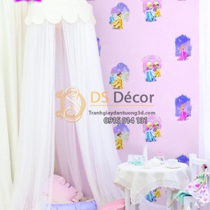 Giấy dán tường Hàn Quốc trẻ em Dream World D5072-1 phối cảnh Giấy dán tường Hàn Quốc trẻ em Dream World D5072-1 phối cảnh